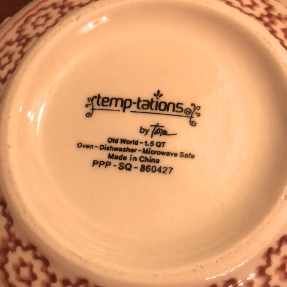 Temptations Pumpkin Patch Serving Bowl - Picture 2 of 3